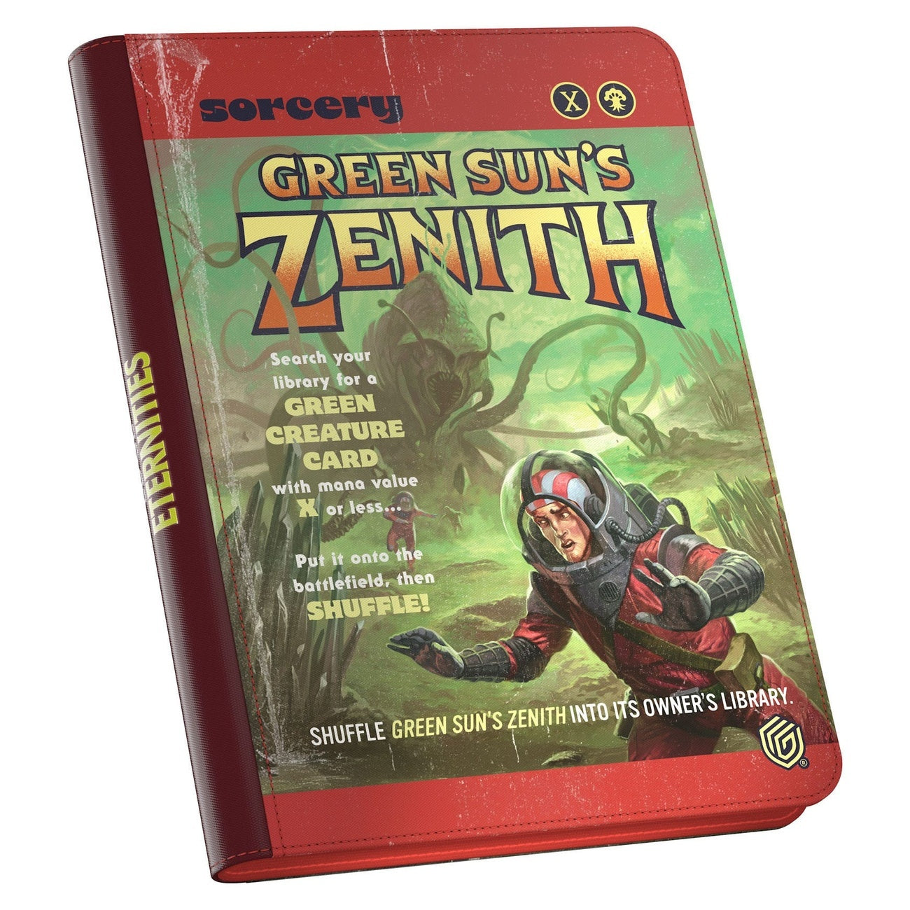Immagine del prodotto Ultimate Guard Zipfolio 360 Xenoskin Magic: The Gathering "Edge of Eternities" - Green Sun’s Zenith