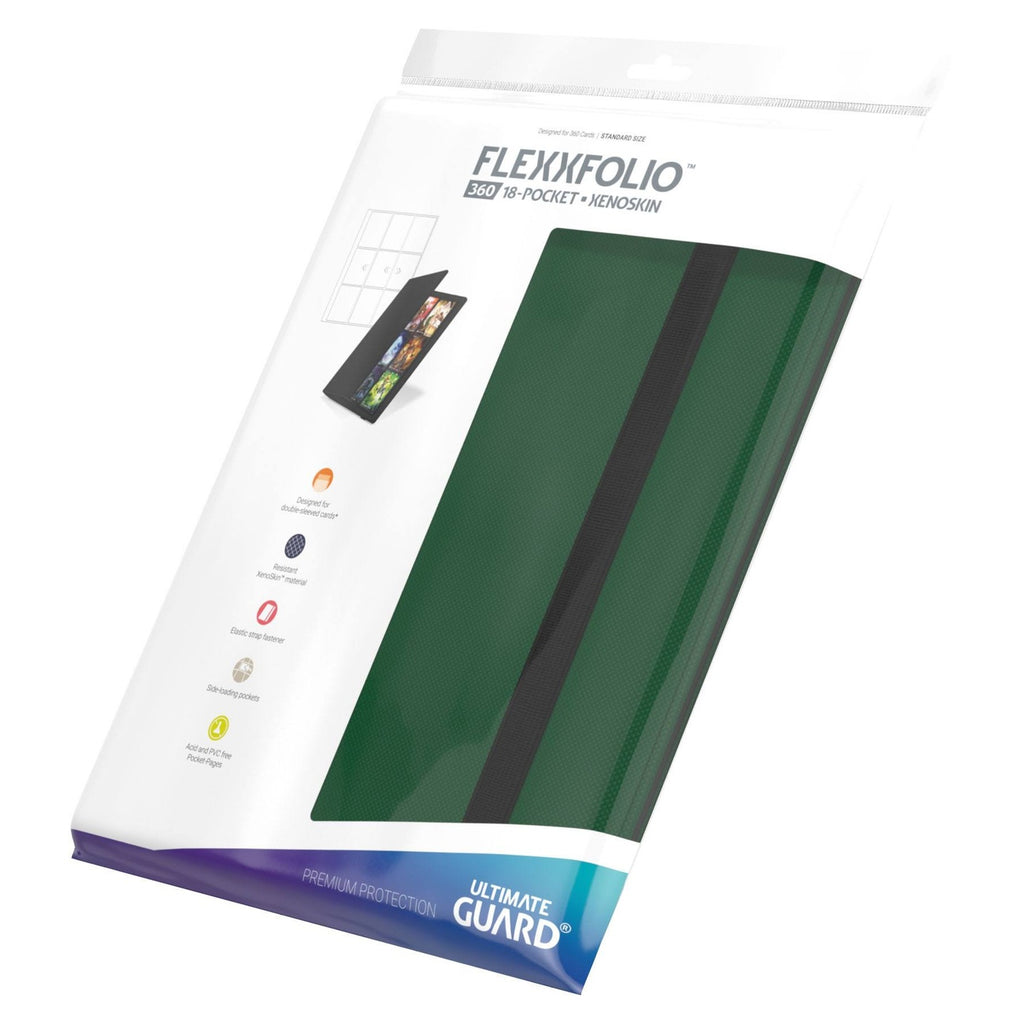 Product image Ultimate Guard Flexxfolio 360 18-Pocket Xenoskin - Green
