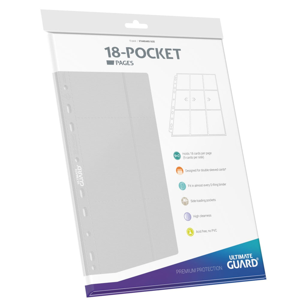 Immagine del prodotto Ultimate Guard Pagine a 18 Tasche con Caricamento Laterale (10) - Bianco