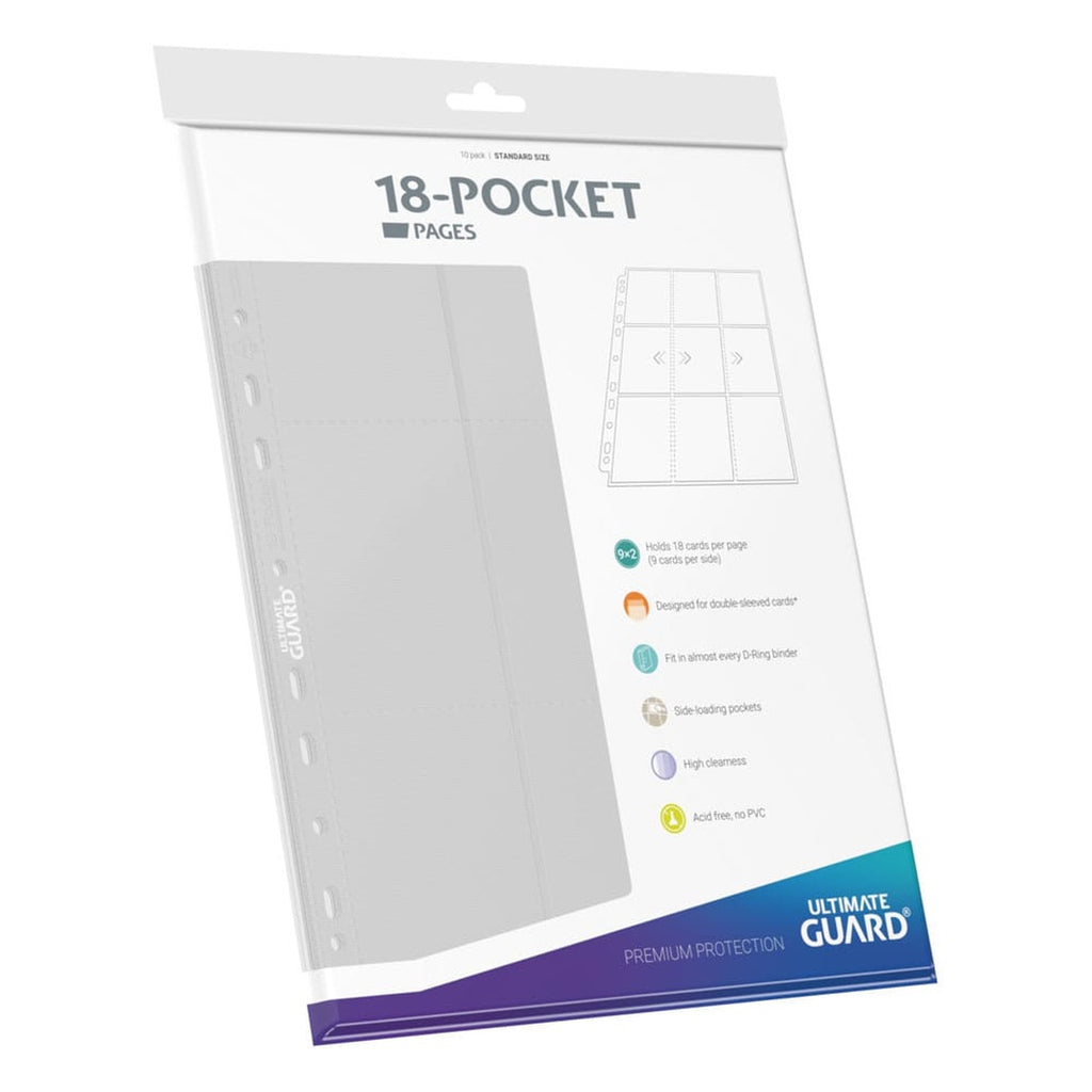 Immagine del prodotto Ultimate Guard Pagine a 18 Tasche con Caricamento Laterale (10) - Bianco