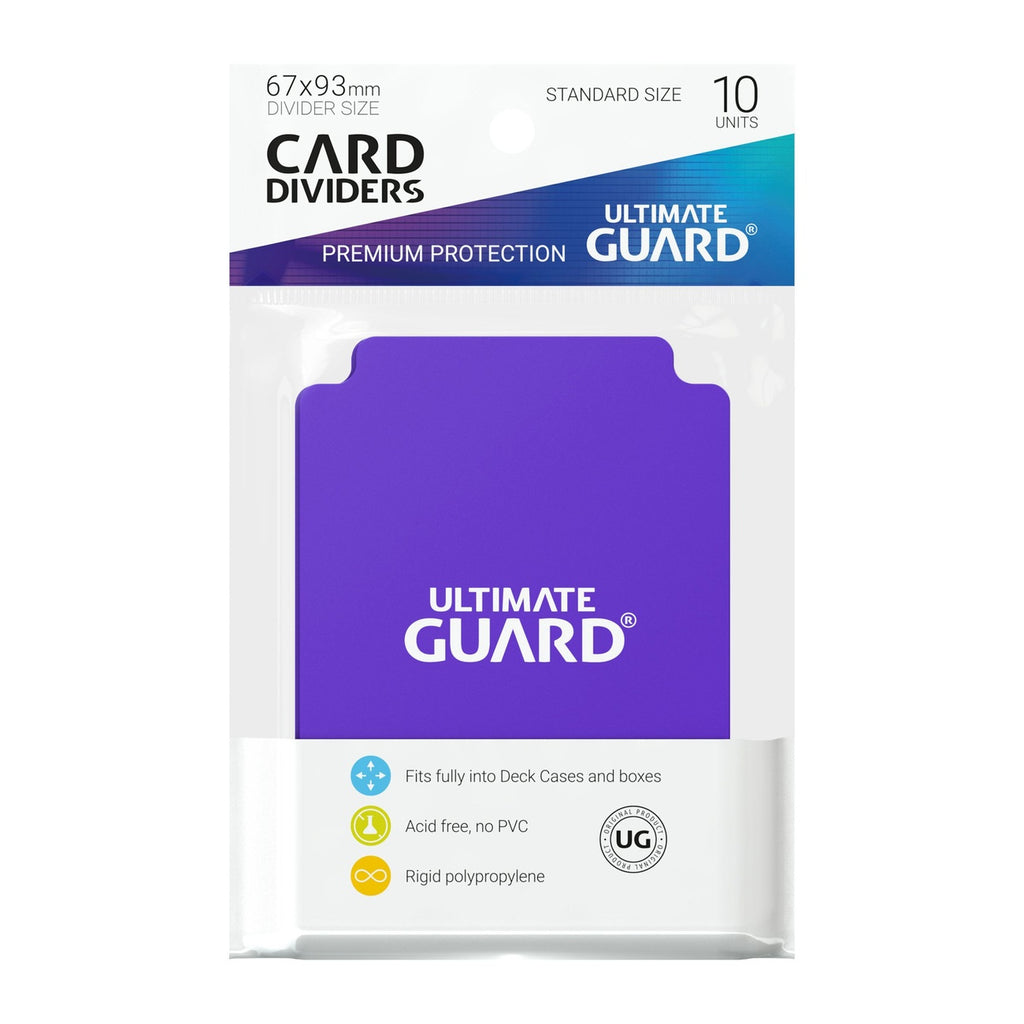 Immagine del prodotto Ultimate Guard Divisori per Carte Formato Standard (10) - Viola