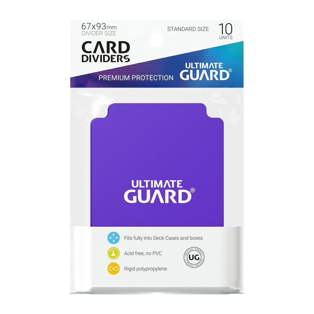 Immagine del prodotto Ultimate Guard Divisori per Carte Formato Standard (10) - Viola