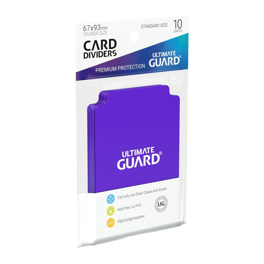 Immagine del prodotto Ultimate Guard Divisori per Carte Formato Standard (10) - Viola