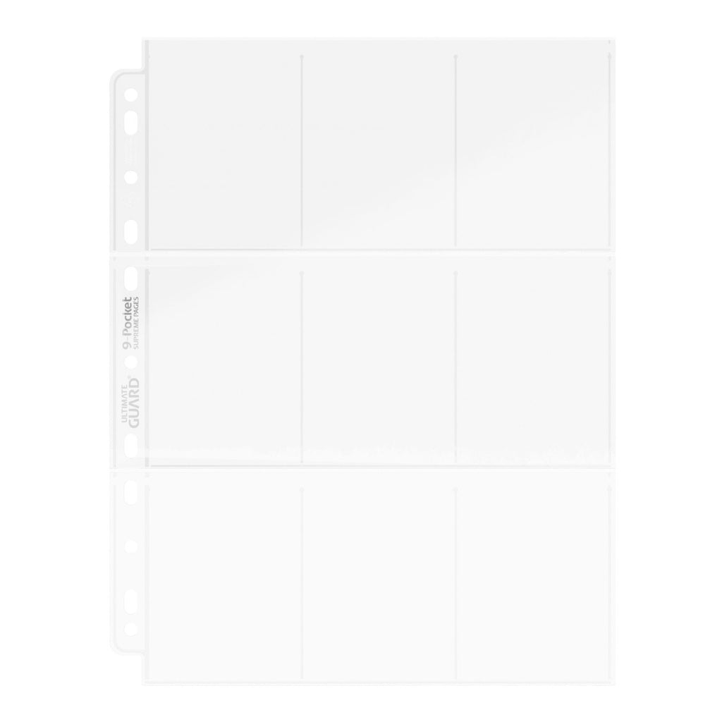 Product image Ultimate Guard 9-Pocket Pages Top-Loading (100) - Transparent
