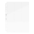 Product image Ultimate Guard 9-Pocket Pages Top-Loading (100) - Transparent