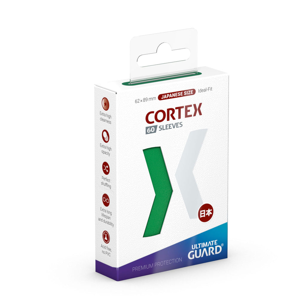 Product image Ultimate Guard Cortex Sleeves Japanese Size (60) - Green