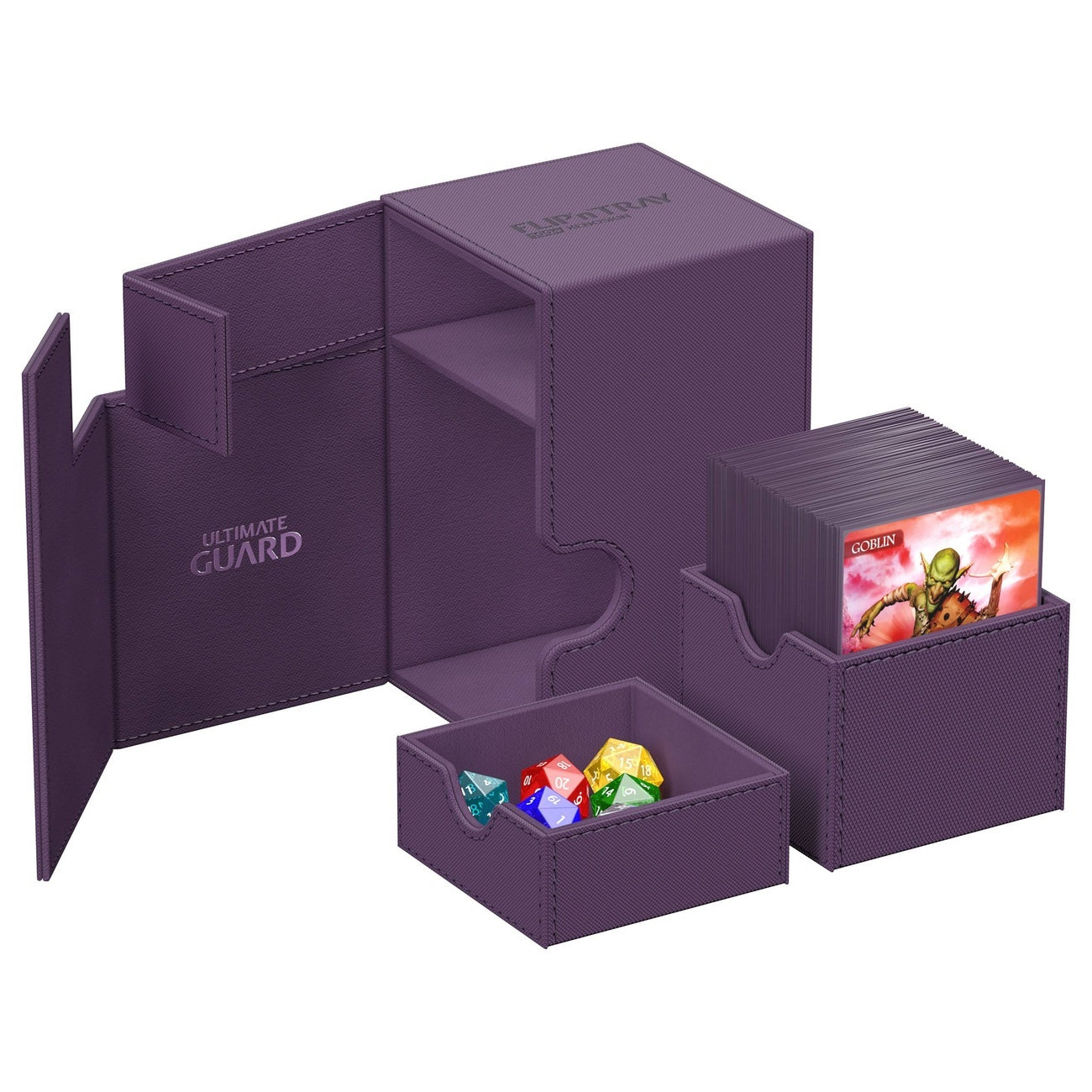 Product image Ultimate Guard Flip'n'Tray 100+ Xenoskin – Purple
