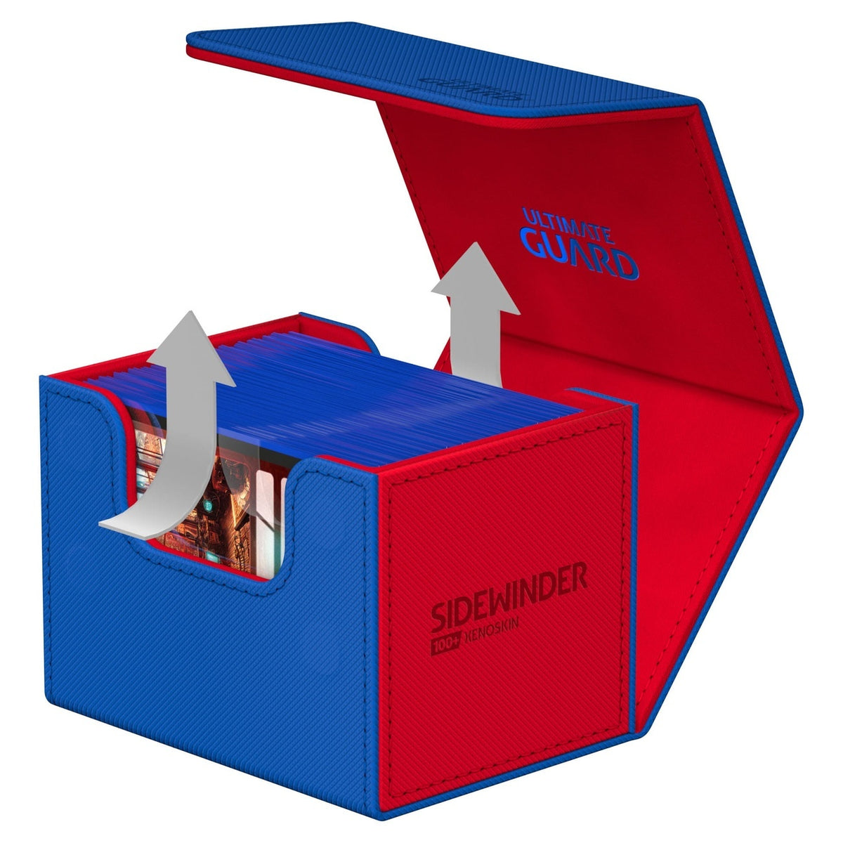 Immagine del prodotto Ultimate Guard Sidewinder 100+ Xenoskin Synergy - Blu/Rosso