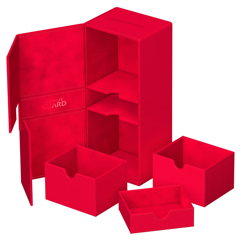 Immagine del prodotto Ultimate Guard Twin Flip'n'Tray 266+ Xenoskin - Rosso