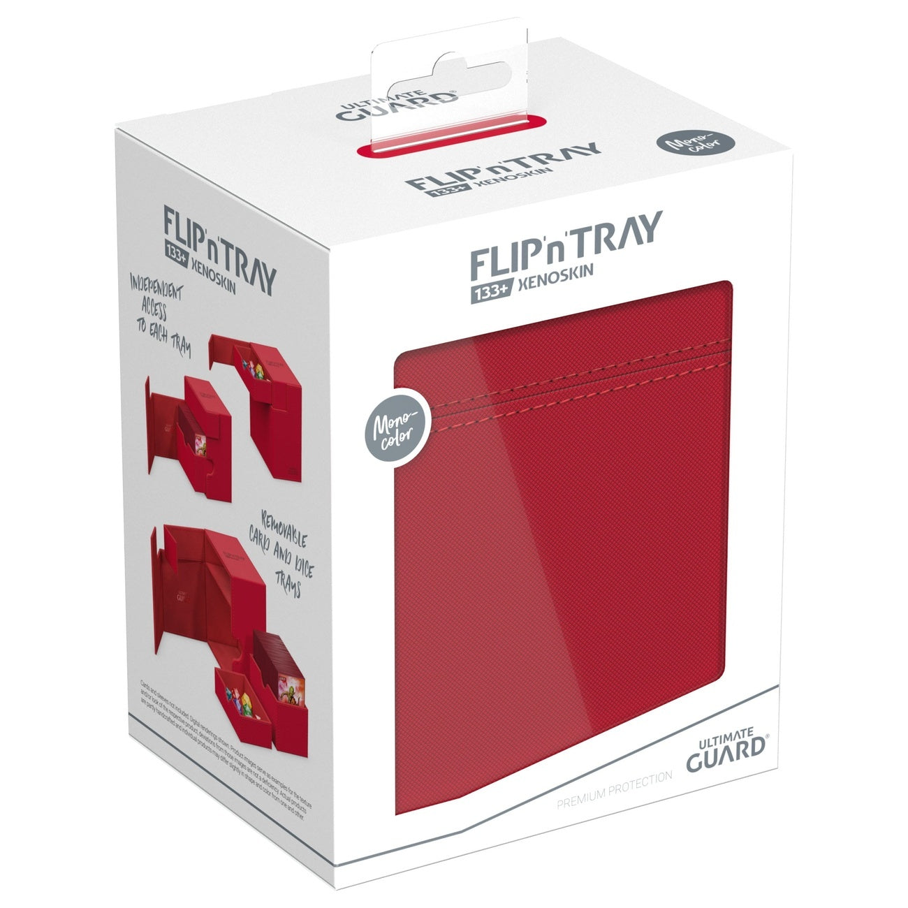 Immagine del prodotto Ultimate Guard Flip'n'Tray 133+ Xenoskin - Rosso