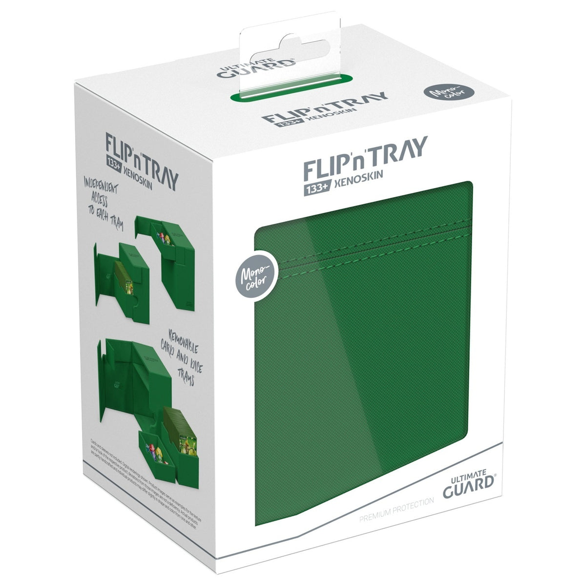 Immagine del prodotto Ultimate Guard Flip'n'Tray 133+ Xenoskin - Verde