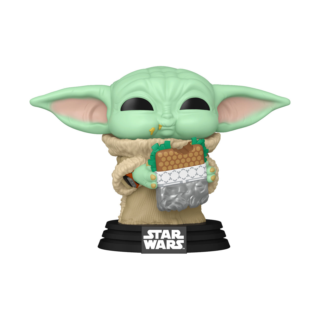Product image Grogu with Sandwich Funko Pop Bobble-Head Figure - Star Wars: The Mandalorian & Grogu