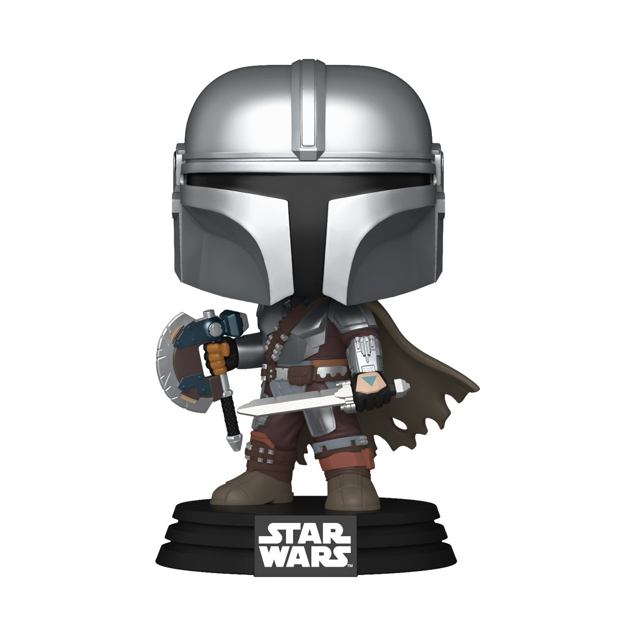 Immagine del prodotto Mando (Dual Wield) figure Funko Pop bobble-head - Star Wars: The Mandalorian & Grogu