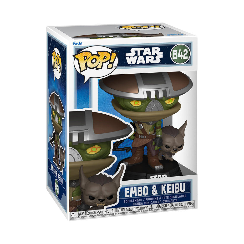 Immagine del prodotto Buddy Embo e Keibu Funko Pop con testa dondolante - Star Wars