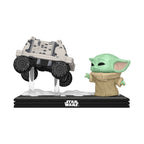 Immagine del prodotto Figura diorama Funko Pop! Grogu con Polar Mouse Droid - Star Wars