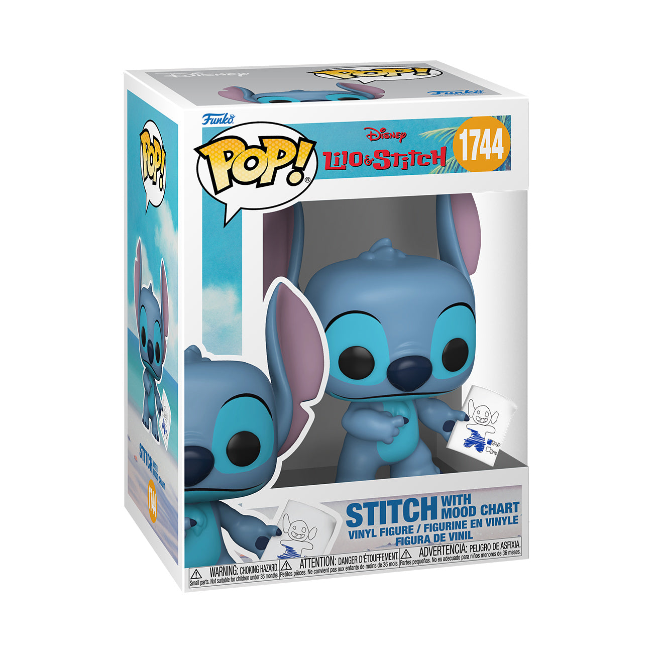 Immagine del prodotto Lilo & Stitch - Stitch con tabella dell’umore figura Funko Pop!