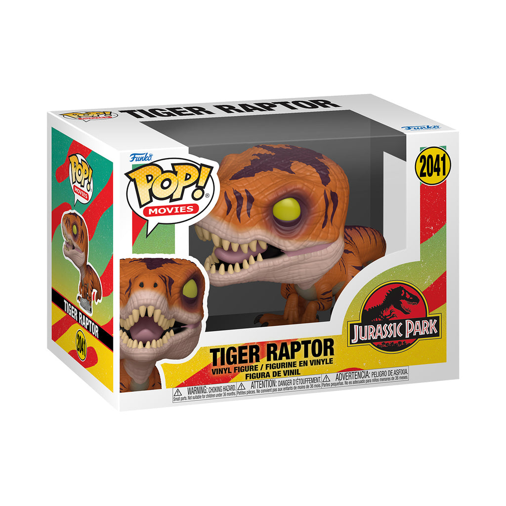 Immagine del prodotto Jurassic Park - Tiger Raptor Funko Pop Figure