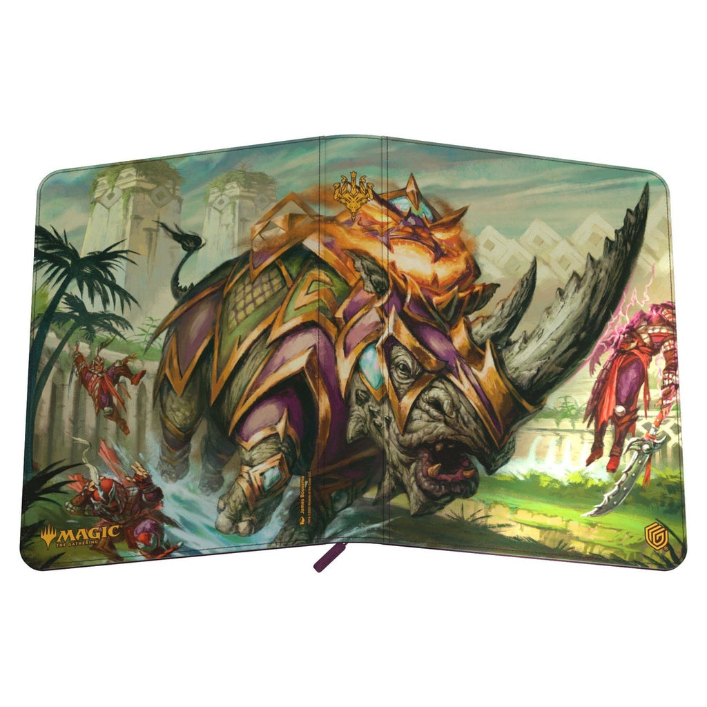 Immagine del prodotto Ultimate Guard Zipfolio 360 Xenoskin Magic: The Gathering "Tarkir: Dragonstorm" - Rinoceronte da schermaglia