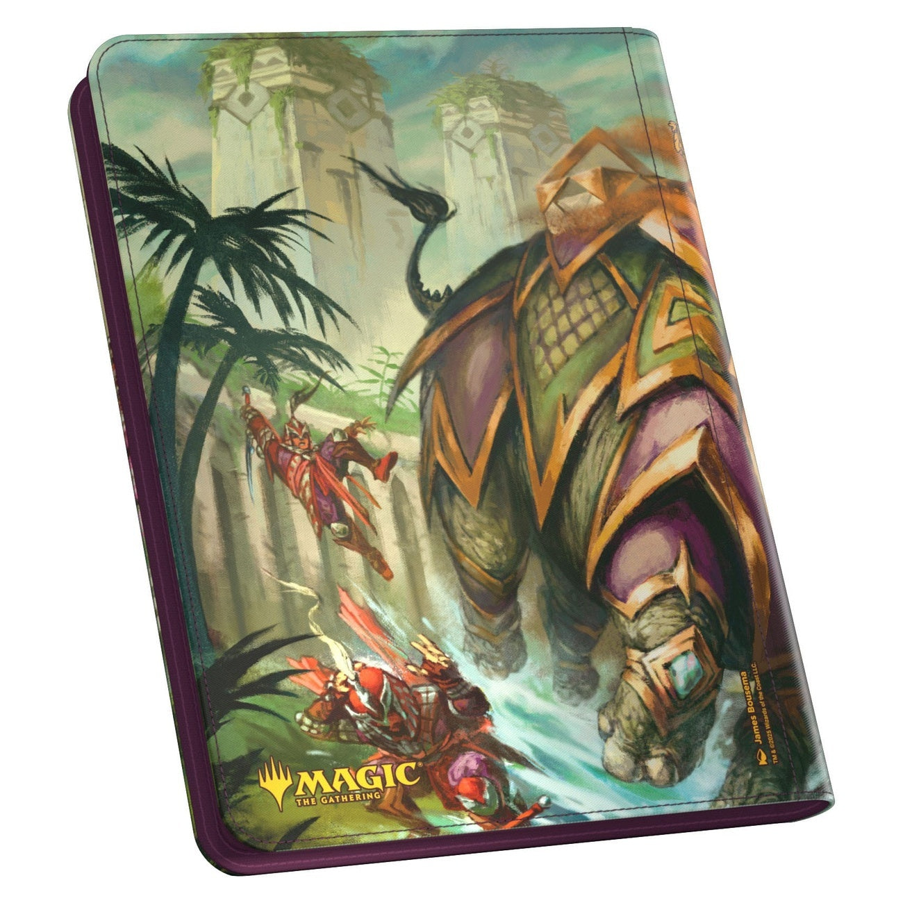 Immagine del prodotto Ultimate Guard Zipfolio 360 Xenoskin Magic: The Gathering "Tarkir: Dragonstorm" - Rinoceronte da schermaglia
