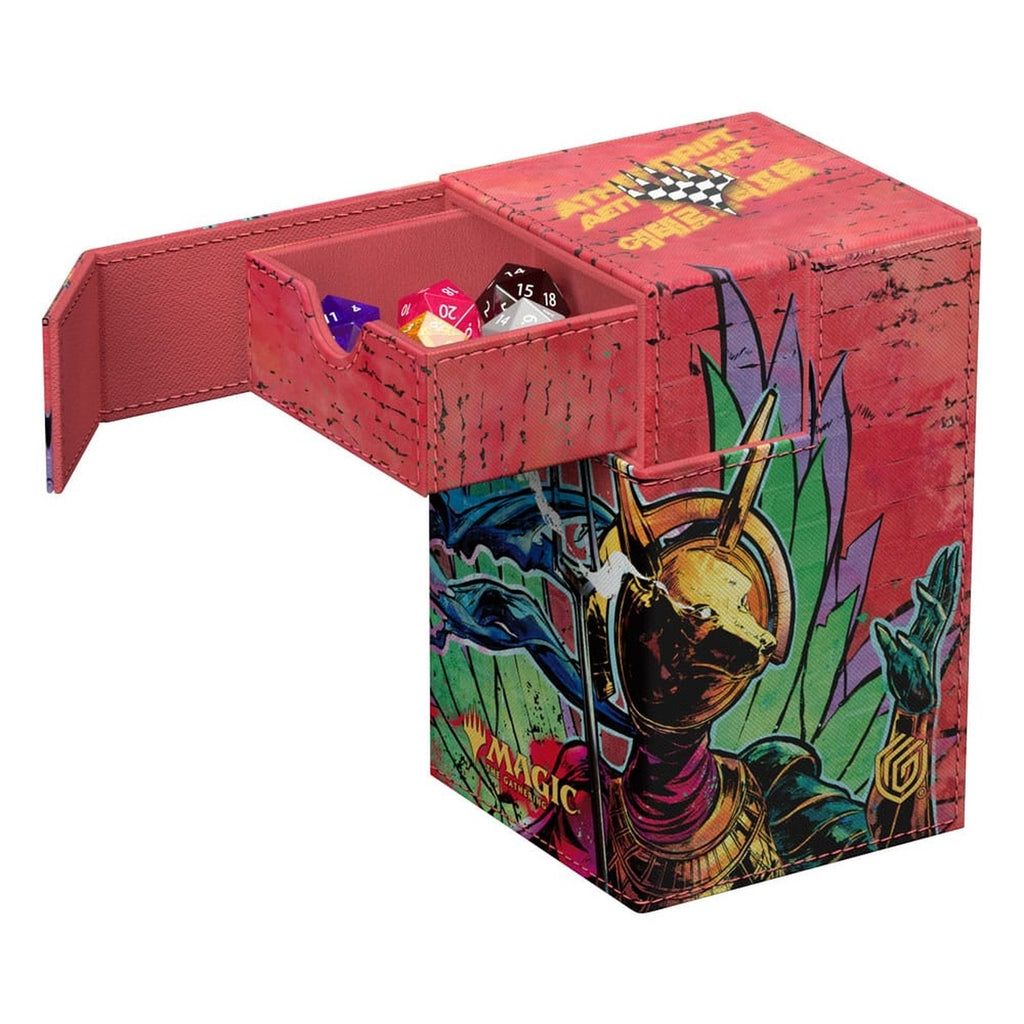 Immagine del prodotto Ultimate Guard Flip'n'Tray 100+ Xenoskin Magic: The Gathering "Deriva eterea" - Hazoret, Cercatrice di Dei