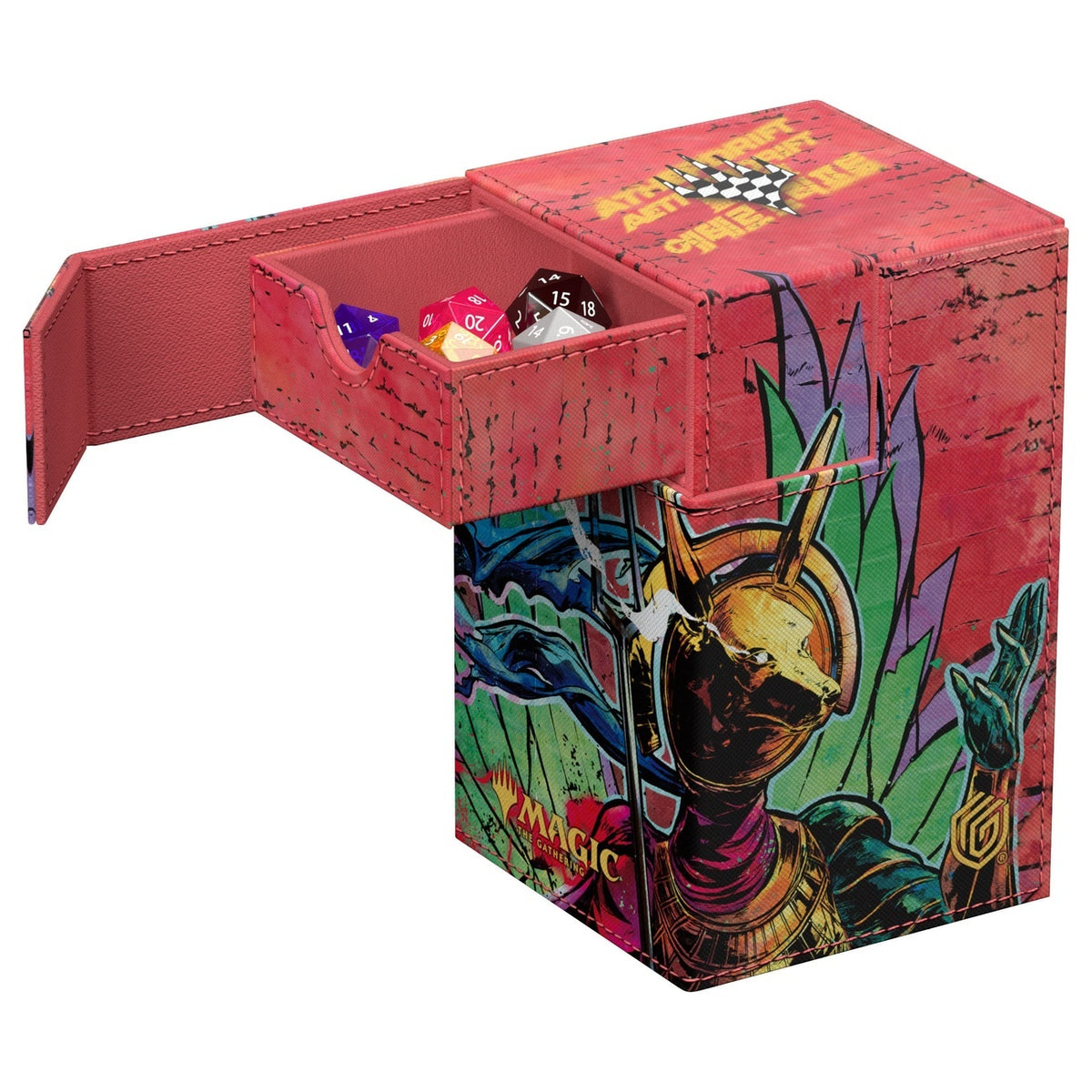 Immagine del prodotto Ultimate Guard Flip'n'Tray 100+ Xenoskin Magic: The Gathering "Deriva eterea" - Hazoret, Cercatrice di Dei