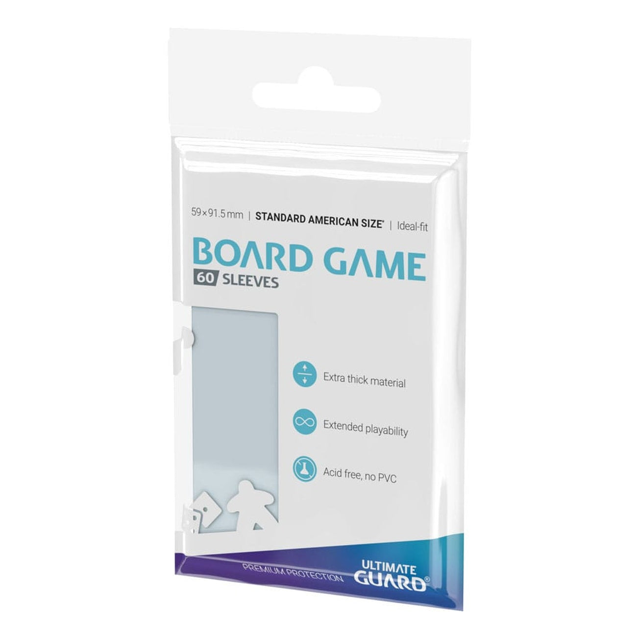 Immagine del prodotto Ultimate Guard Bustine per giochi da tavolo (60) - Standard americano