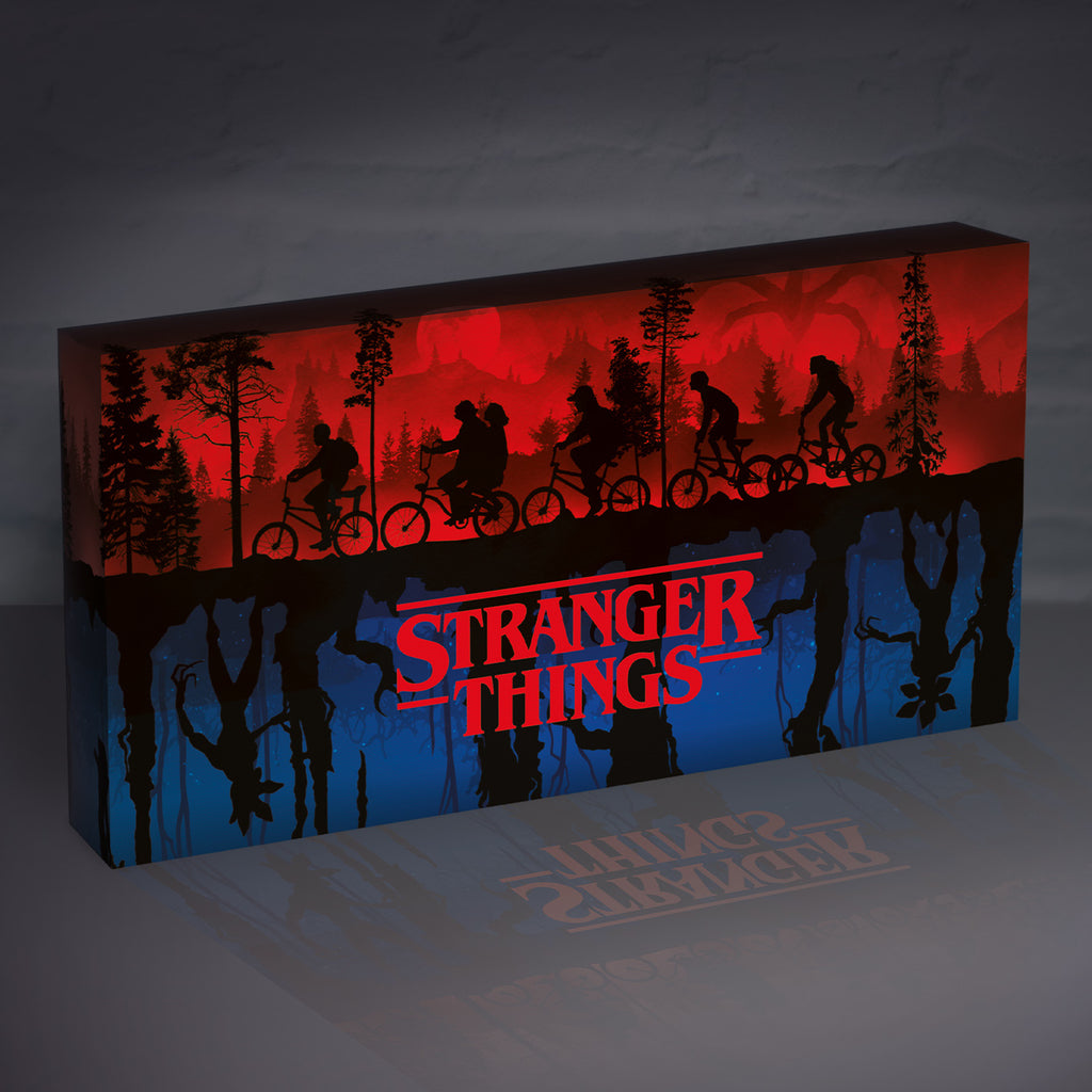 Immagine del prodotto Stranger Things - Two Worlds quadro da parete con luce
