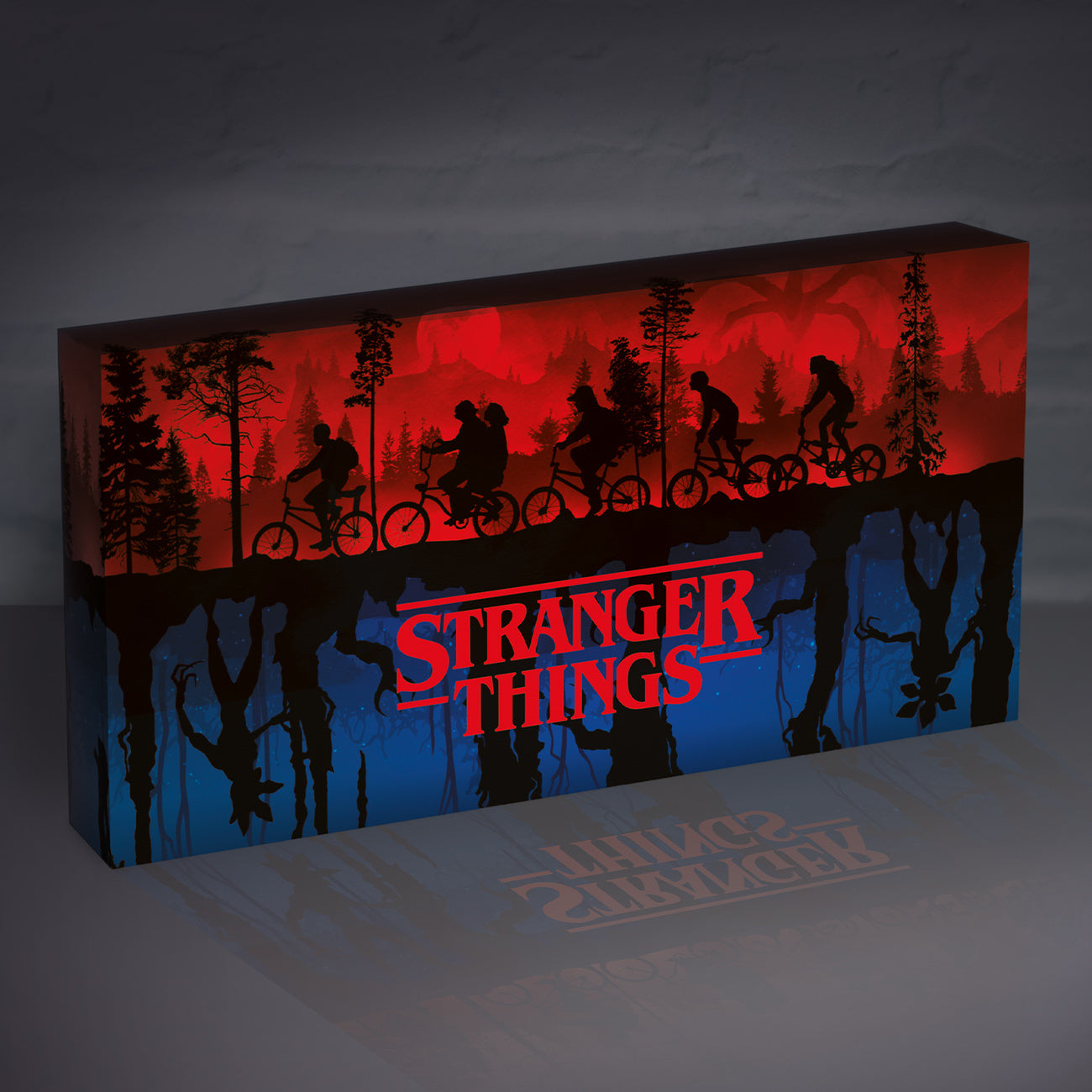 Immagine del prodotto Stranger Things - Two Worlds quadro da parete con luce