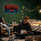 Immagine del prodotto Stranger Things - Two Worlds quadro da parete con luce