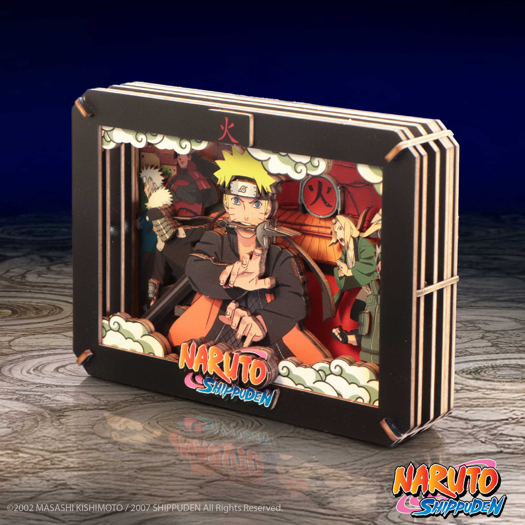 Immagine del prodotto Naruto - Hokage Wooden Theatre cornice 3D