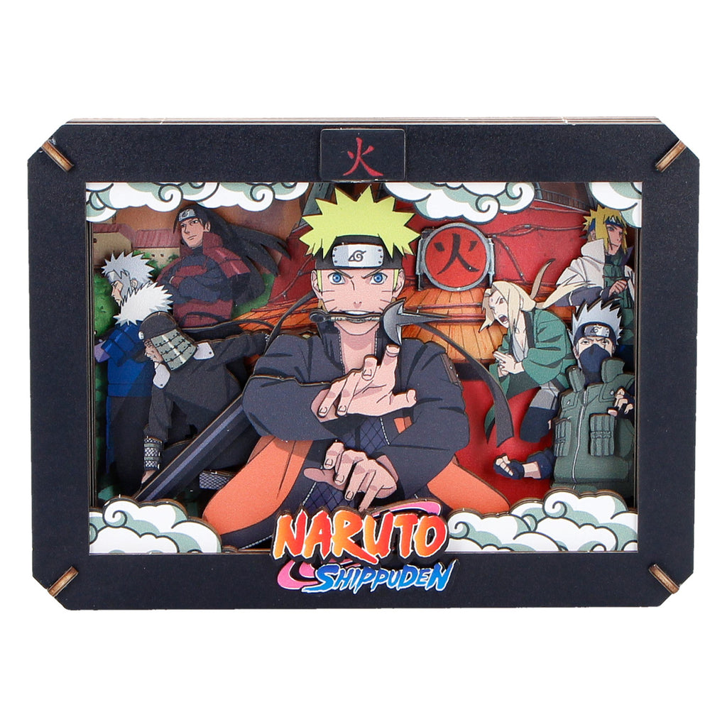 Immagine del prodotto Naruto - Hokage Wooden Theatre cornice 3D