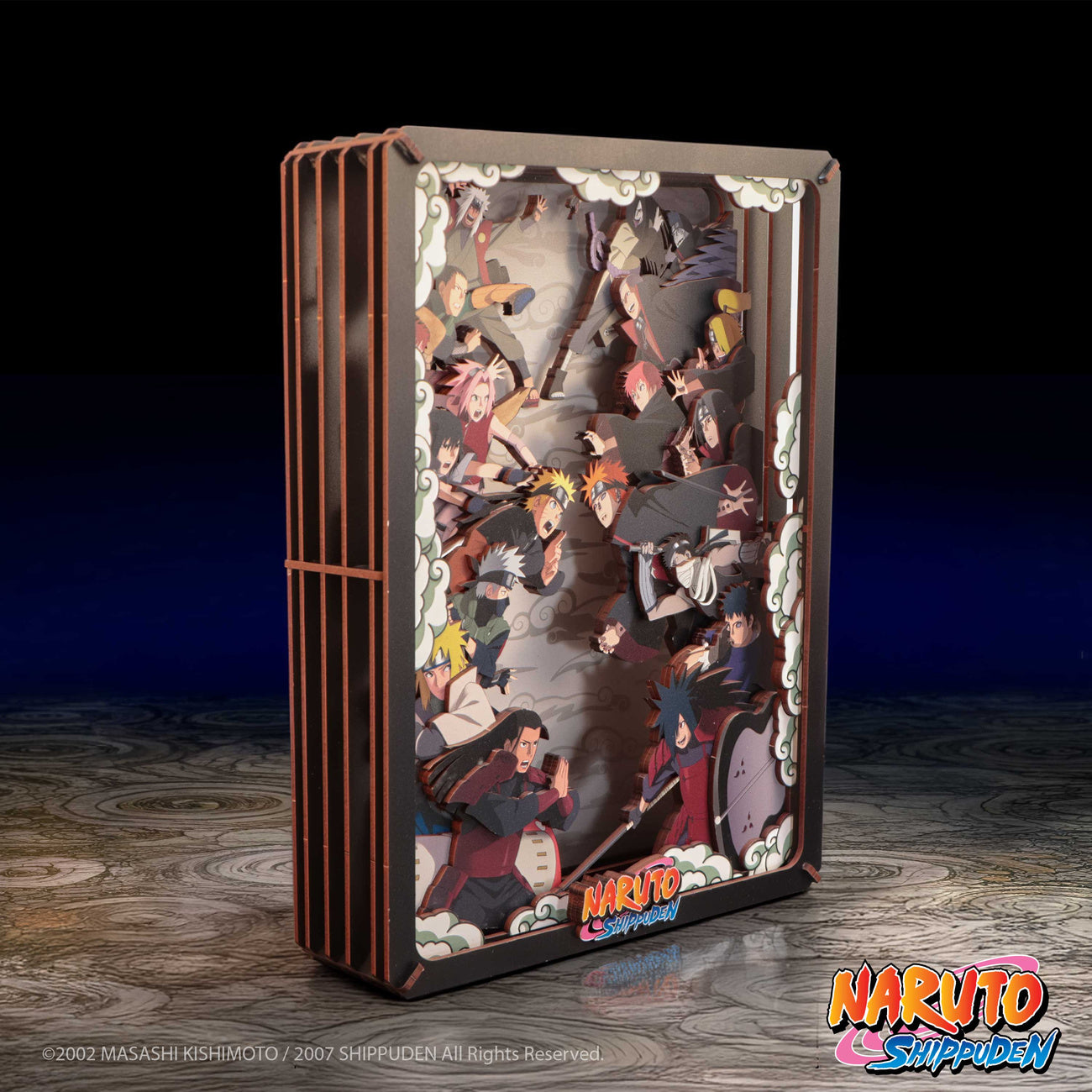 Immagine del prodotto Naruto - Combat Wooden Theatre cornice 3D