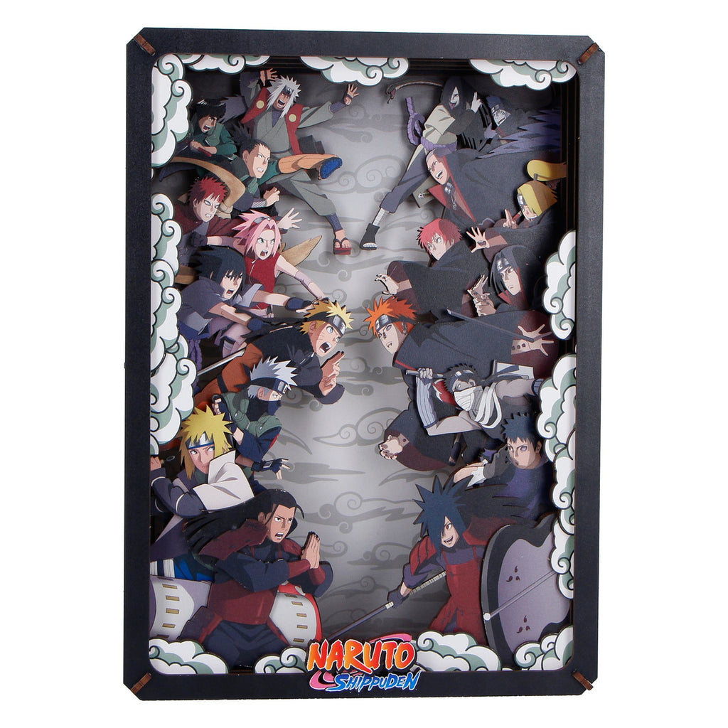 Immagine del prodotto Naruto - Combat Wooden Theatre cornice 3D