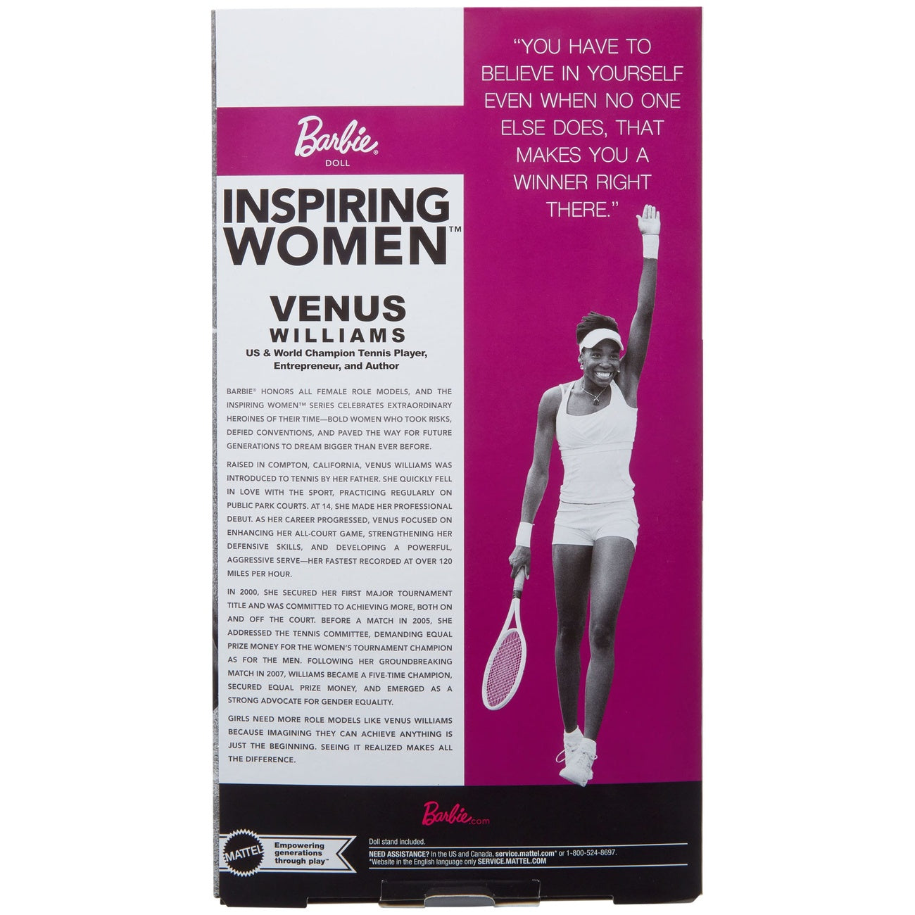Immagine del prodotto Bambola Barbie Signature Inspiring Women Venus Williams
