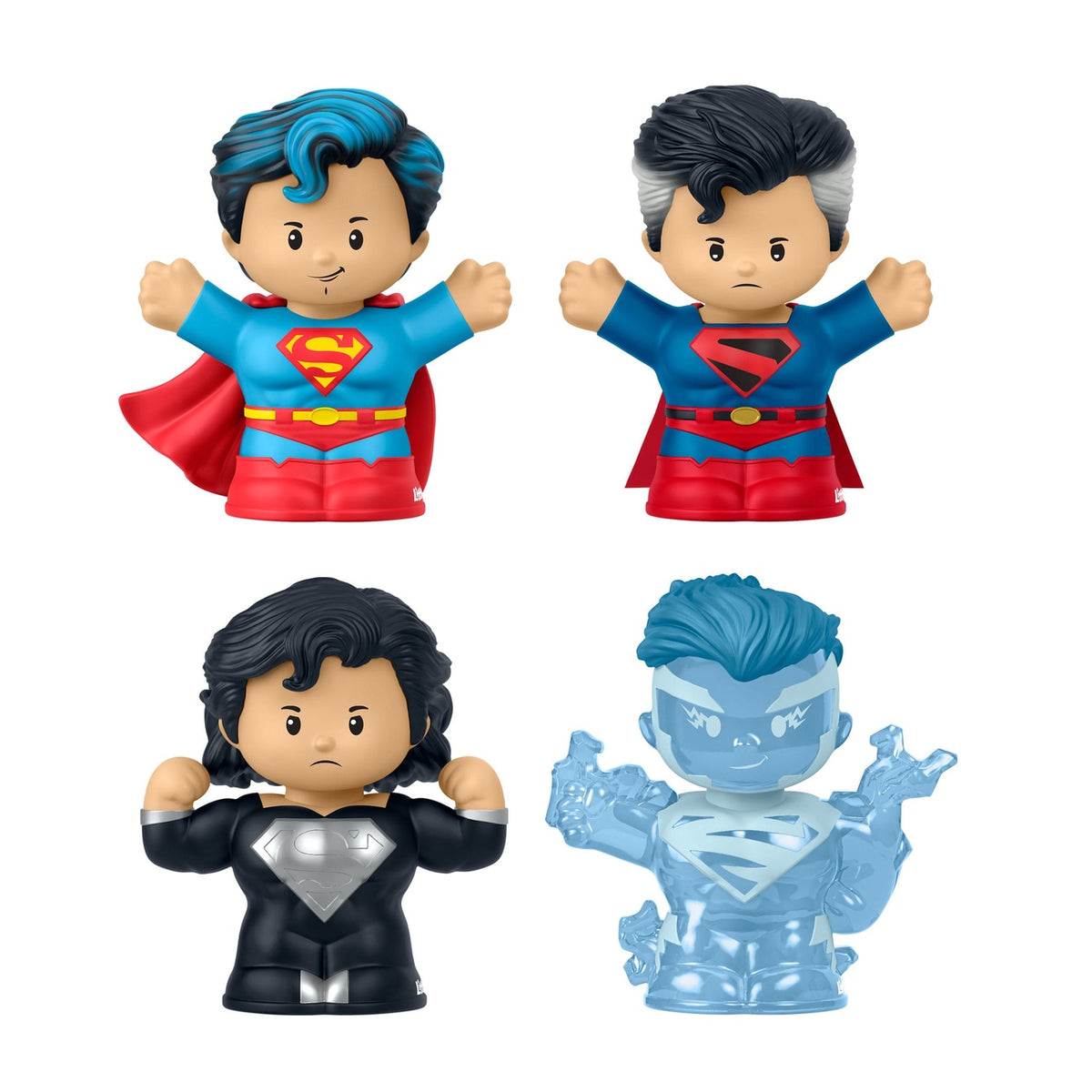 Immagine del prodotto DC Comics Little People Collector minifigure confezione da 4 Superman: Through the Ages 7 cm