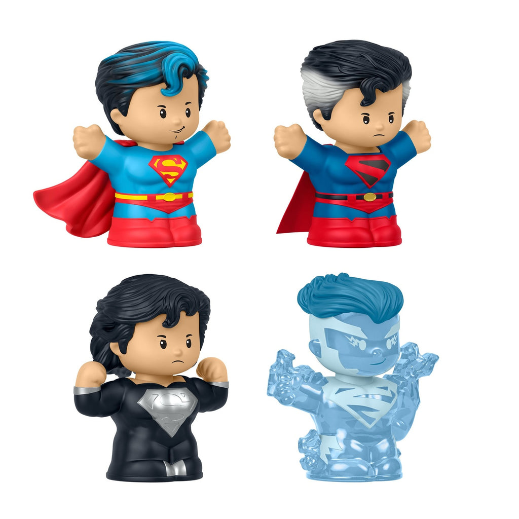 Immagine del prodotto DC Comics Little People Collector minifigure confezione da 4 Superman: Through the Ages 7 cm