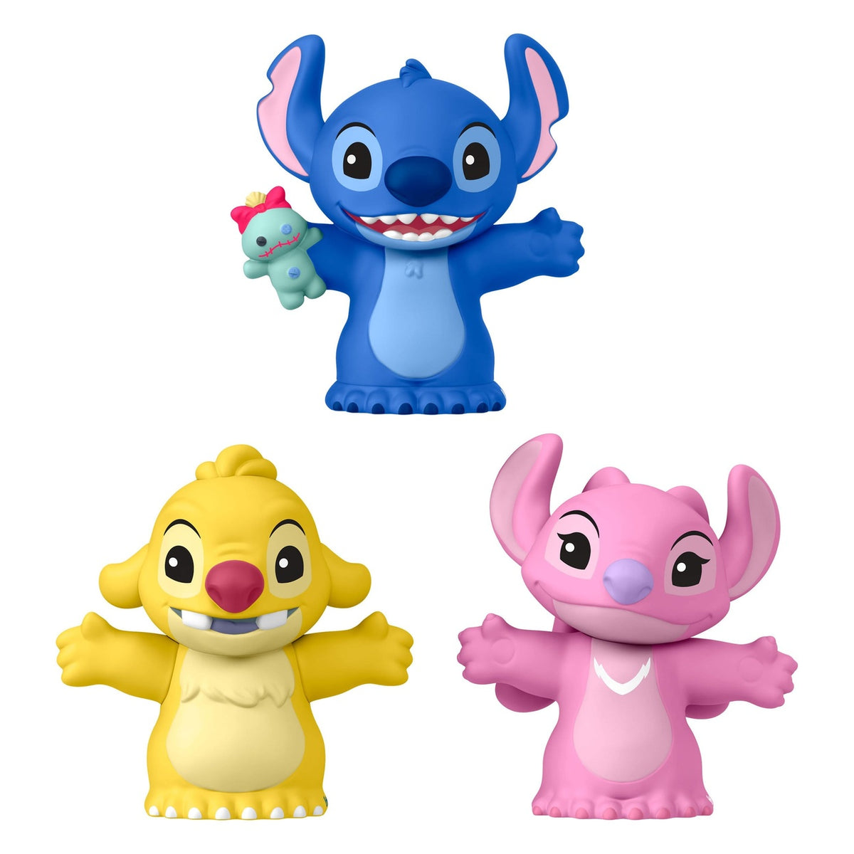 Immagine del prodotto Lilo & Stitch Little People Collector minifigure set da 3 Stitch & The Cousins 7 cm