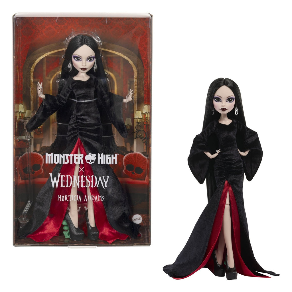 Immagine del prodotto Bambola da collezione Morticia Addams Monster High x Wednesday
