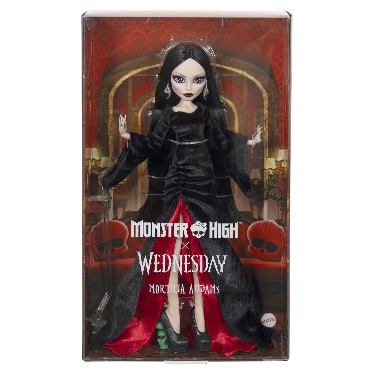 Immagine del prodotto Bambola da collezione Morticia Addams Monster High x Wednesday