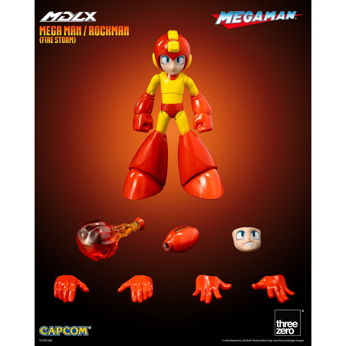 Immagine del prodotto Mega Man Action figure MDLX Mega Man / Rockman (Fire Storm) 10 cm