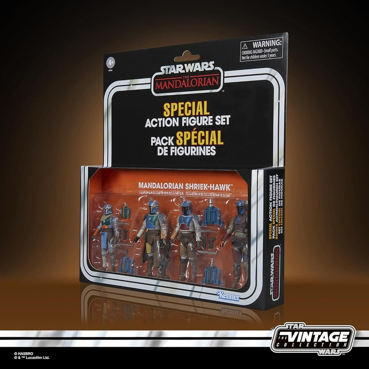 Immagine del prodotto Star Wars The Mandalorian Vintage Collection Set di 4 action figure Mandalorian Shriek-Hawk 10 cm