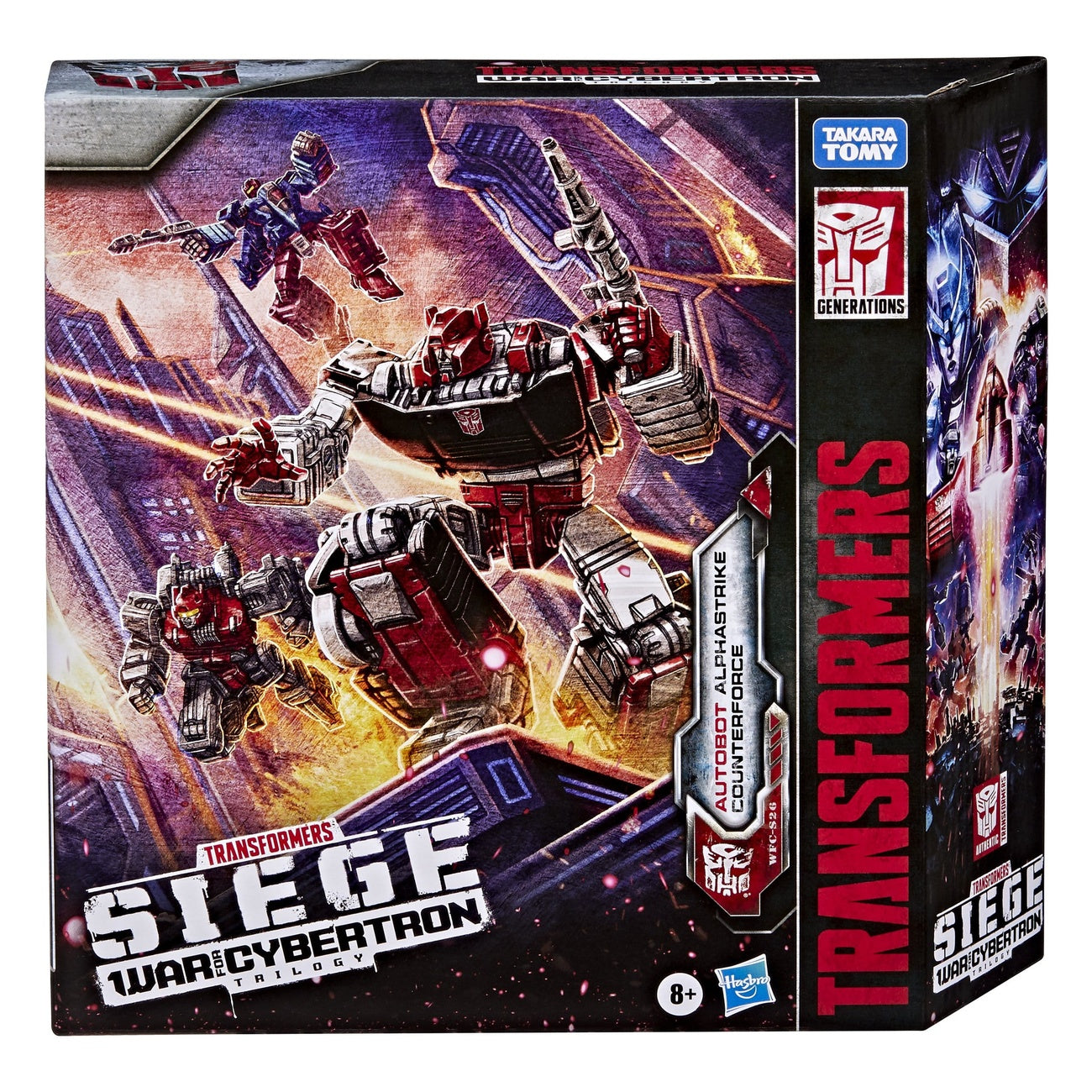 Immagine del prodotto Transformers Generations War for Cybertron: Siege Set di 3 action figure Autobot Alphastrike Counterforce
