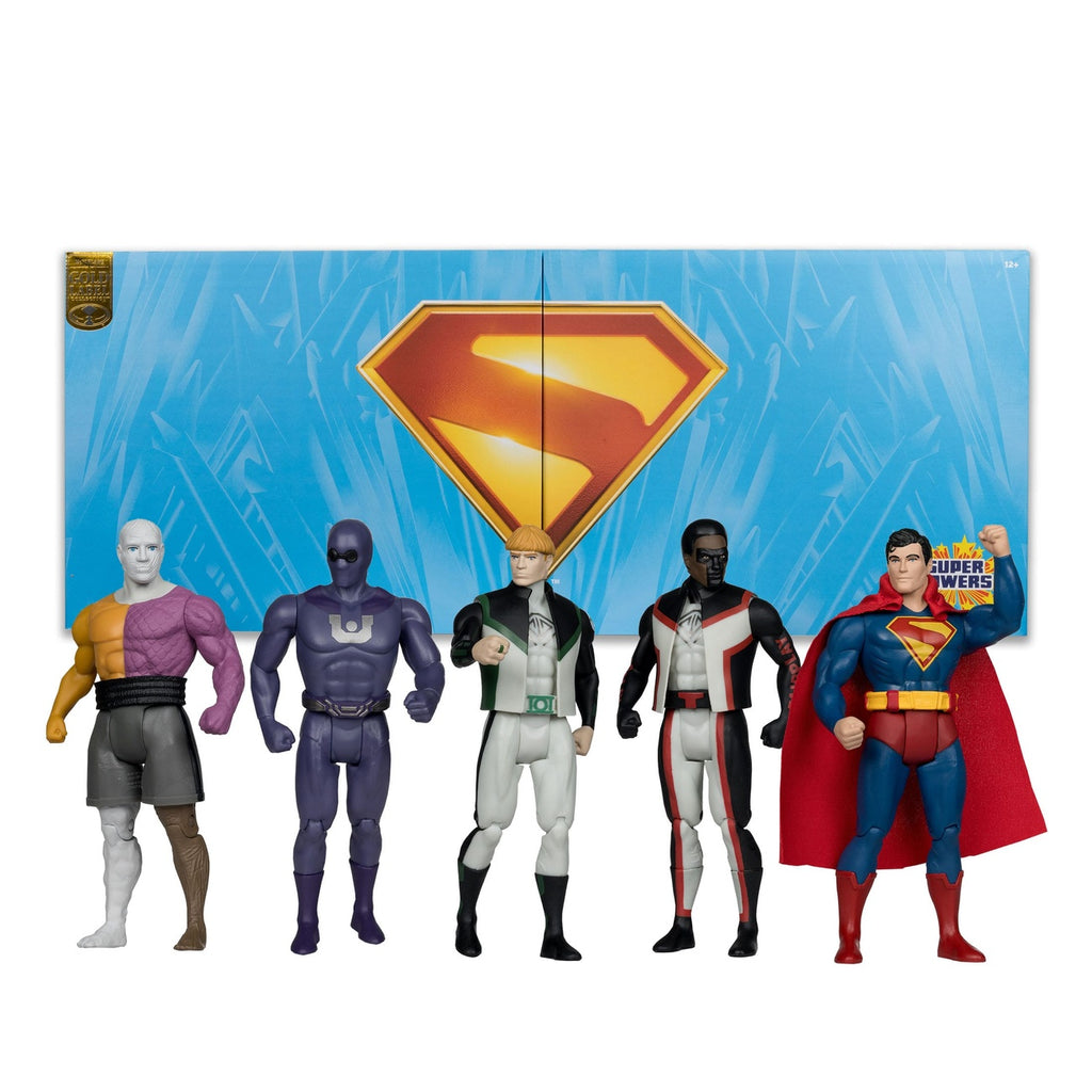 Immagine del prodotto Superman (2025) DC Direct Super Powers Set 5 action figure Gold Label 11 cm