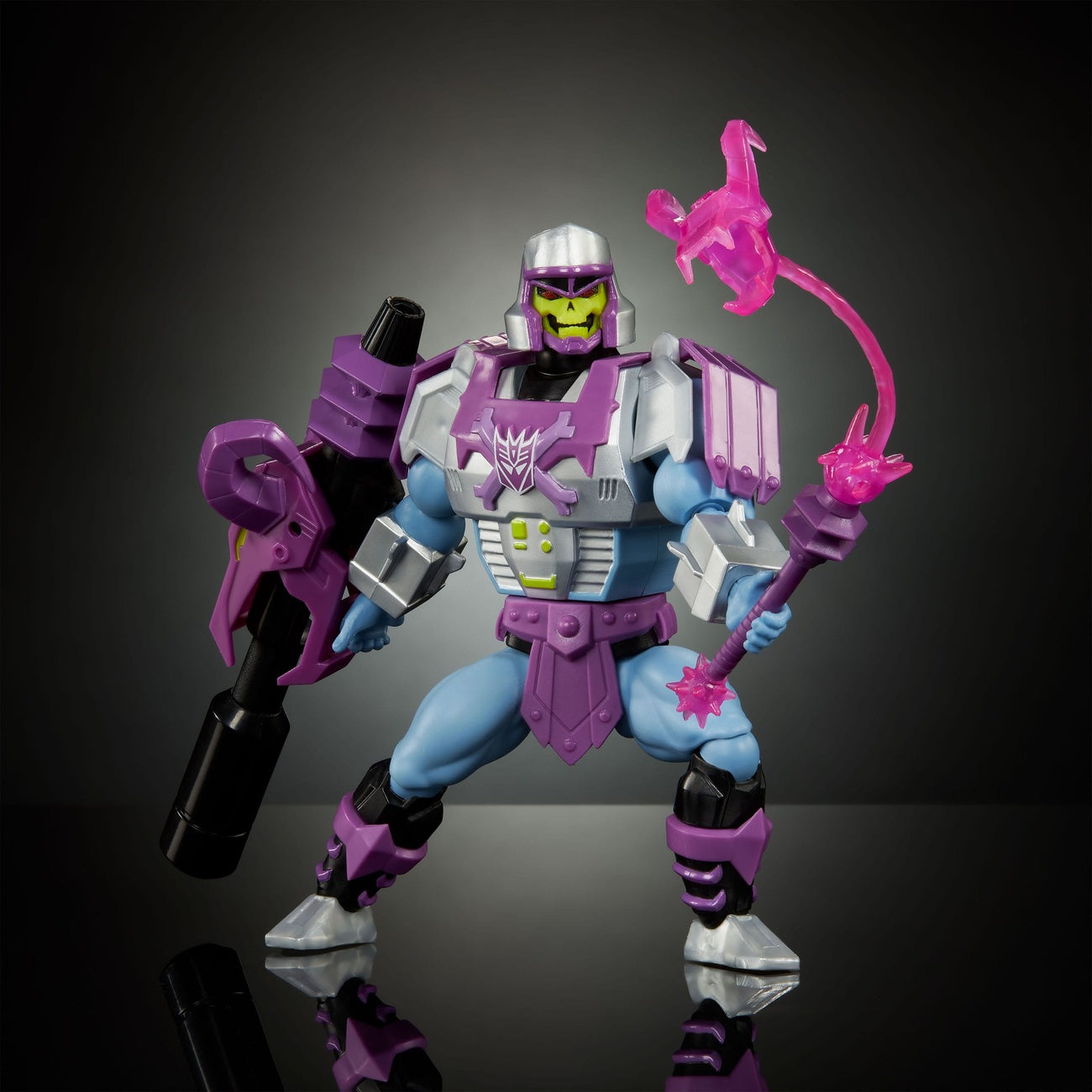 Immagine del prodotto Action figure Masters of the Universe x Transformers Megatron Armor Skeletor heo European Exclusive 14 cm