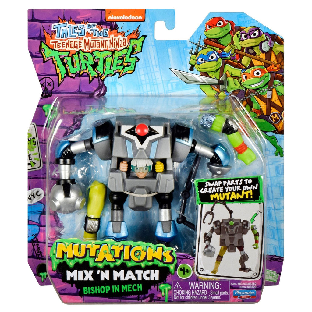 Immagine del prodotto Teenage Mutant Ninja Turtles Mix 'n Match Action Figure Mech Suit 12 cm