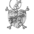 Immagine del prodotto Nightmare Before Christmas Portachiavi in metallo Jack e Sally nel cuore
