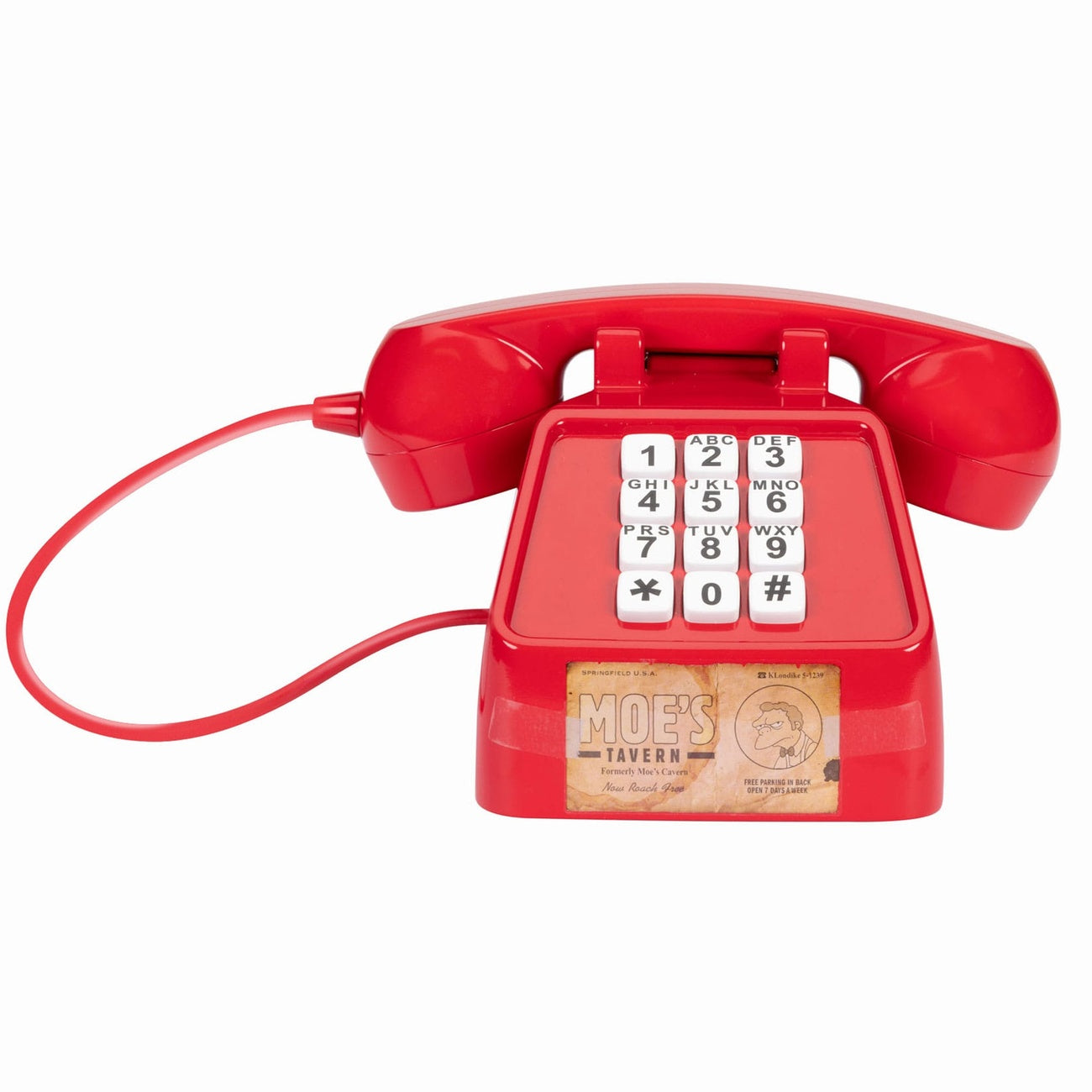 Immagine del prodotto I Simpson Replica roleplay Telefono degli scherzi di Boe *Versione inglese*