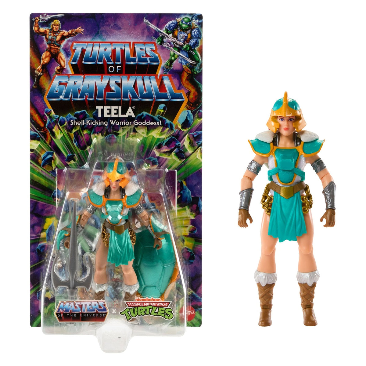 Immagine del prodotto MOTU x TMNT: Turtles of Grayskull action figure Teela 14 cm