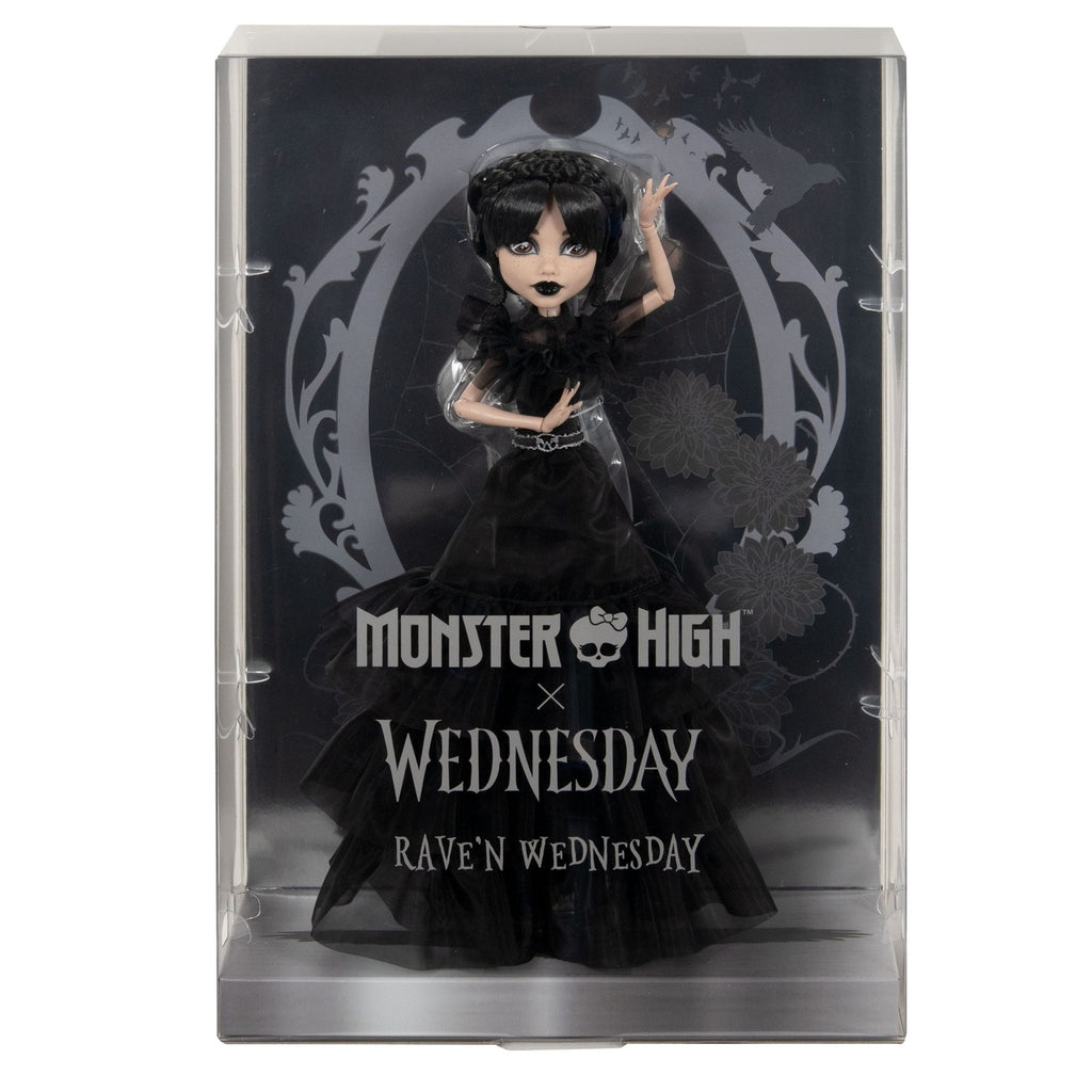 Product image Monster High x Wednesday Doll Rave'n Wednesday