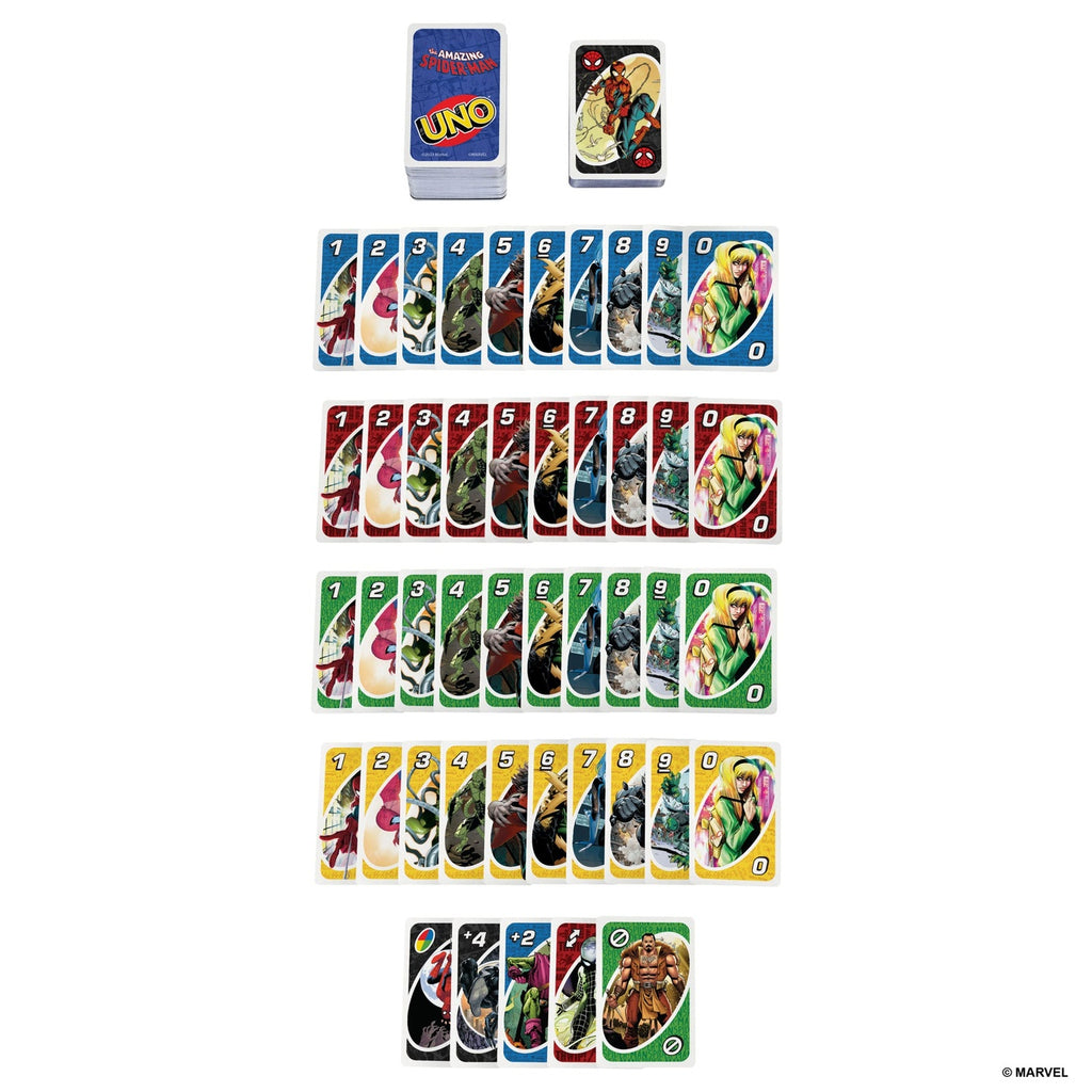 Immagine del prodotto The Amazing Spider-Man Gioco di Carte UNO